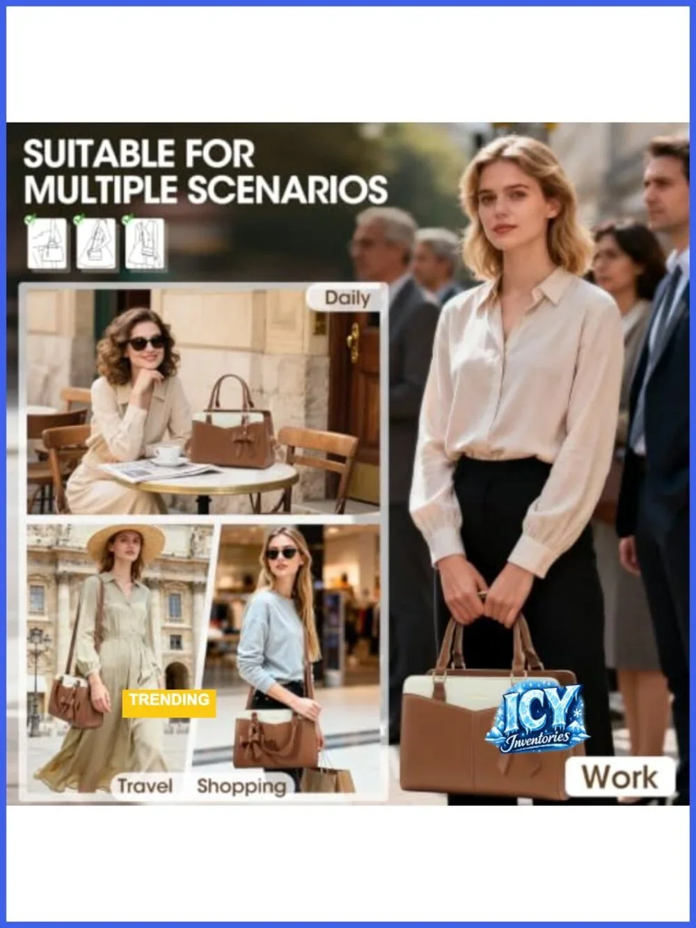 N/A structured satchel